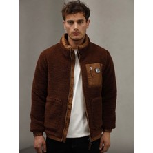 Essenza Unisex Oversize Peluş Mont Ceket