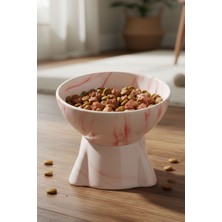 Pawicci Seramik Mama Kabı-Pembe, 350 ml