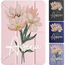 Senada Huawei Matepad 12X Kılıf Isim Yazılı Uyku Modlu Kalem Bölmeli Standlı -Çiçek