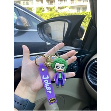 Özgürce Joker Temalı Otomobil Dikiz Süsü ve Anahtarlık Seti, Şık ve Eğlenceli Görünüm