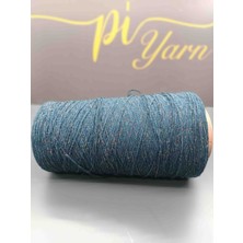 Pi Yarn Twieetli Bürümcük Lacivert El Örgü Ipi 500GR
