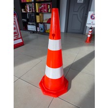 Zeplin 90 cm Pvc Trafik Konisi Çift Reflektifli