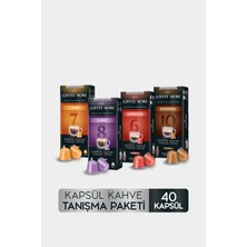 Coffee More Kapsül Tanışma Paketi 40 Kapsül