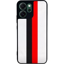 Scaleta Case Reno 14F Uyumlu Taraftar Tasarımlı Glossy Mat Siyah Silikon Telefon Kılıfı