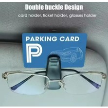 Özgürce Şeffaf Gözlük ve Kart Tutucu, Şık ve Pratik Tasarım, Araç Için Uyum