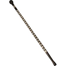 Normadia El Işlemeli Topuz Başlı Sıralı Telkari Baston No 12