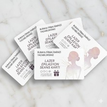 İnci Mode Lazer Epilasyon 10 Adet Sadakat Kartı Promosyon Hediye Indirim