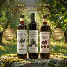 Bozkır Tahin Merkezi Sağlık Paketi ( Karadut, Keçiboynuz, Andız ve Kozalak) Özü  2800 gr