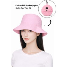 Ecrou Charm Bucket Şapka Pembe