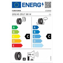 Funtoma 205/45 ZR17 Tl 88W Reınf. Roadfun Sport Yaz Lastiği (Üretim TARIHI:2026)