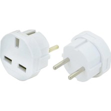 Güzelyüz Avm Seyahat Adaptörü Türk Erkek Fişli Universal Ingiliz Fişi Dubai Amerika Prizi Çevirici Dönüştürücü