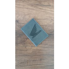 Özgürce Deri Dikişli Oto Ruhsat Kılıfı, Honda Motorlar Için Güvenle Kullanım