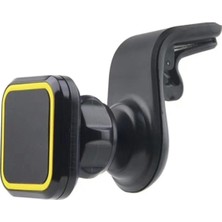 Özgürce Pratik ve Güçlü Mıknatıslı Araç Telefon Tutucu Siyah