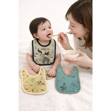 Dimple Baby Orman Dostları 3 Parça Mama Önlüğü