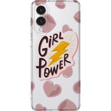 Lelia Samsung Galaxy S25 Edge Uyumlu Baskılı Şeffaf Telefon Kılıfı | Koleksiyon: Queenmode Femme