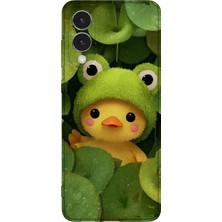 Lelia Samsung Galaxy S25 Edge Uyumlu Baskılı Şeffaf Telefon Kılıfı | Koleksiyon: Cute Animals