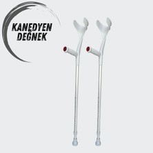 Normadia Yüksek Kaliteli Sağlam ve Konforlu Çift Değneklik Kol Dayama Kanadı