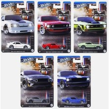 Hot Wheels Siver Series Ford Mustang 60 Years Anniversary 5'li Set GRT01