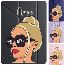 Senada Huawei Matepad 12X Kılıf Isim Yazılı Uyku Modlu Kalem Bölmeli Standlı -Bye Next