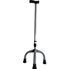 Normadia Ayarlanabilir 3 Ayaklı Denge Yürüme Bastonu Gri