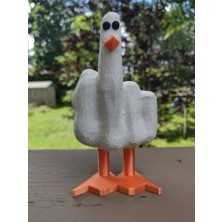 Özgürce Otomobil Iç Aksesuarları Çift Duck Tasarımlı Torpido Süsü