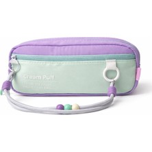 Ecrou Ip Detaylı Taşınabilir Kalem Kutusu Lila