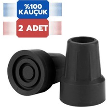 Normadia Yürüyüş ve Trekking Için Dayanıklı 2 cm Çaplı Baston Ucu Seti