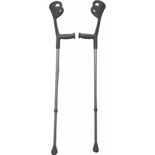 Normadia Gri Kanedyen Çift, Ayarlanabilir ve Konforlu Koltuk Değneği