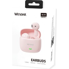 Wesdar TWS601 Earbuds Bluetooth Kulaklık (Bluetrum 5656T + 5.4)