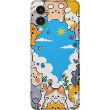 Lelia Samsung Galaxy S25 Edge Uyumlu Baskılı Şeffaf Telefon Kılıfı | Koleksiyon: Kawaiimilk Dreamies