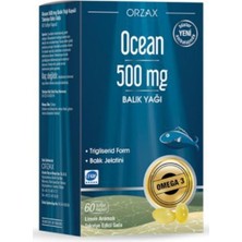 Ocean Balık Yağı 500MG 60 Kapsül