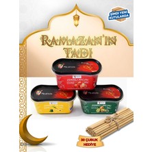 3 Çeşit 300GR. Meyveli Hazır Osmanlı Macunu Seti - 30 Adet Macun Çubuğu