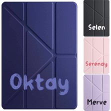 Senada Huawei Honor Pad X9 11.5' Kılıf Isim Yazılı Uyku Modlu Kalem Bölmeli Standlı -Gymnastik