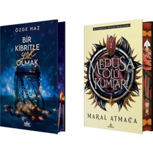 Guardian Yayınları Bir Kibritle Yok Olmak 1 Yan Boyalı Ciltli ve Medusa'nın Ölü Kumları 2 Ciltli Yan Boyalı