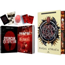 Guardian Yayınları Oyuncak Mezarlığı Hediyeli Kutu Ciltli ve Medusa'nın Ölü Kumları 2 Ciltli Yan Boyalı