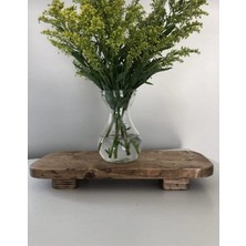 CopperWood Ayaklı Stand  Sunum Tahtası Oval