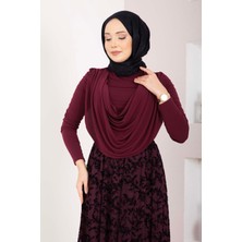 Ozk Degaje Dökümlü Sandy Body Bordo