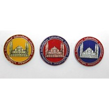 Konyax Yöresel Sultanahmet Magnet Yuvarlak Tasarım