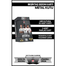 Mythos Cards Beşiktaş 2025-26 Sezon Kartları - Metal Kutu