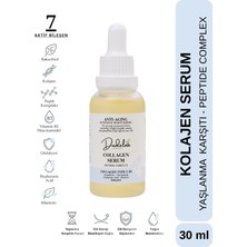 Dudelna Yaşlanma Karşıtı Kolajen Yüz & Cilt Serumu – Peptit Kompleks | Yoğun Nem | Bakuchiol - Glutathione