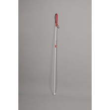 Normadia Katlanabilir Beyaz Baston, 135 Cm, 5 Parça, Görme Engelliler Için
