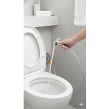 Primeaks Taharatmatik Set – Plastik Shattaf (Shutuf) Klozet Temizlik