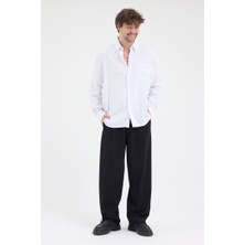 Cosplay Bambu Şamre Relax Fit Erkek Gömlek - Doğal ve Rahat Kesim