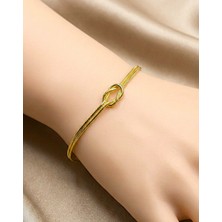 Kızılay Kuyumcusu 14 Ayar Altın Hediyelik Aşk Düğümü Bileklik 2.84GR KNY4574