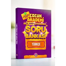 Çocuk Akademi 2.⁠ ⁠sınıf Etkinlikli Soru Bankası Türkçe Kitabı