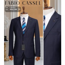 Fabio Cassel Erkek Çift Düğme Klasik Kesim Takım Elbise