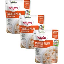 Yayla Yemek Hazır Tavuklu Pilav 200 gr X3