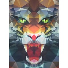 Ravensburger 500 Parça Polygon Lion Puzzle