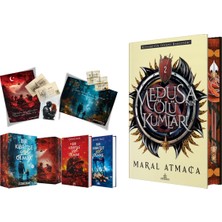 Guardian Yayınları Bir Kibritle Yok Olmak Iki Kitaplık Özel Kutu ve Medusa'nın Ölü Kumları 2 Ciltli Yan Boyalı