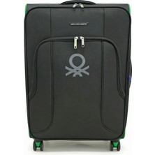 United Colors Of Benetton Trolley 70 cm Siyah Unisex Valiz
